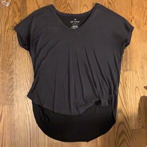 dark grey tee